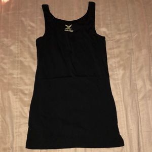 Black tank top